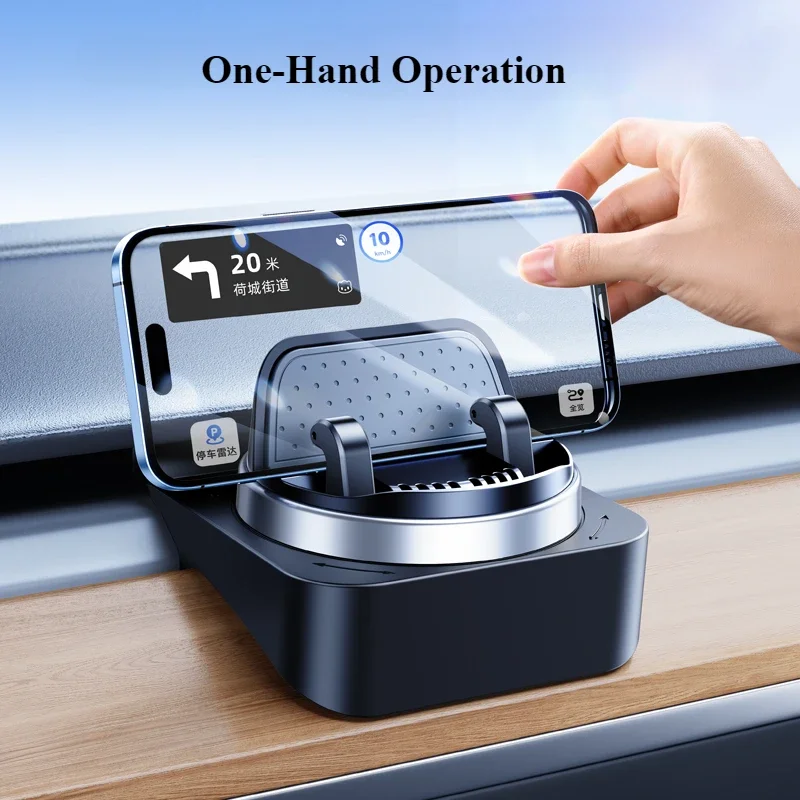 Eary for Tesla Model 3/Y Car Phone Holder Dashboard 360°Rotatable Tesla 2017-2024 Model 3 Y Accessories Fits iPhone Sumsung All