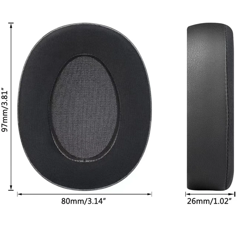 Upgraded Cooling Gel Earpads Cushions for Sony WH-H900N and MDR-100ABN Headphones Earpads with Memory Foam