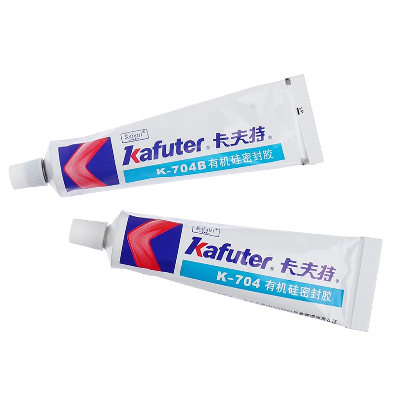 45g 실리콘 산업용 접착제 K-704 704B RTV 실리콘 고무 화이트/블랙 접착제 실리콘 실란트 사무용품