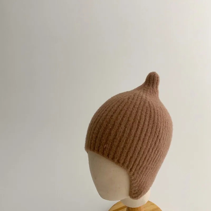 Wintermuts voor baby's met bontbal voor meisjes, jongens, pluche voering, kindermuts met oorklep, gebreide babymuts, kindermuts voor skiën van 2-6 jaar kopen vanaf een prijs van 5.57