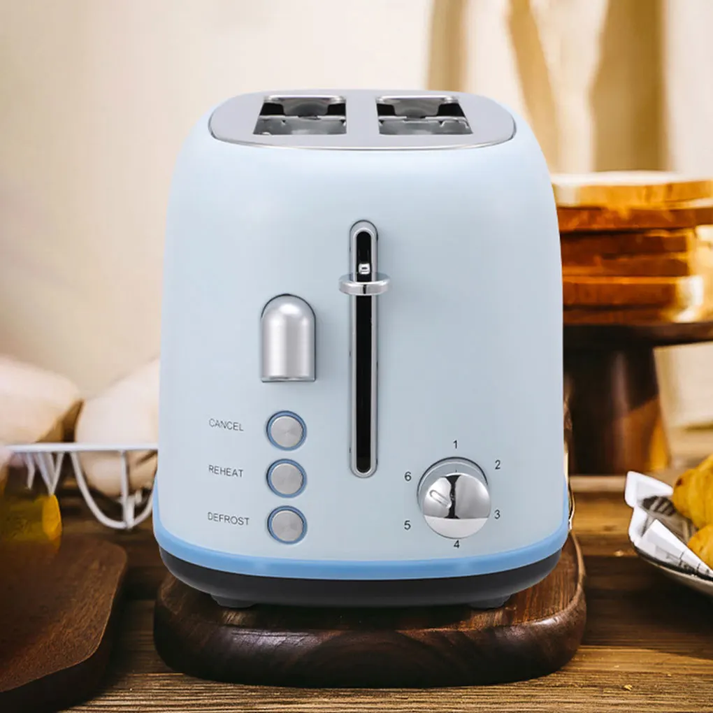 Super Wide Slot Toasters For Thick And Thin Bread Slices Quick Production With One Button Switch