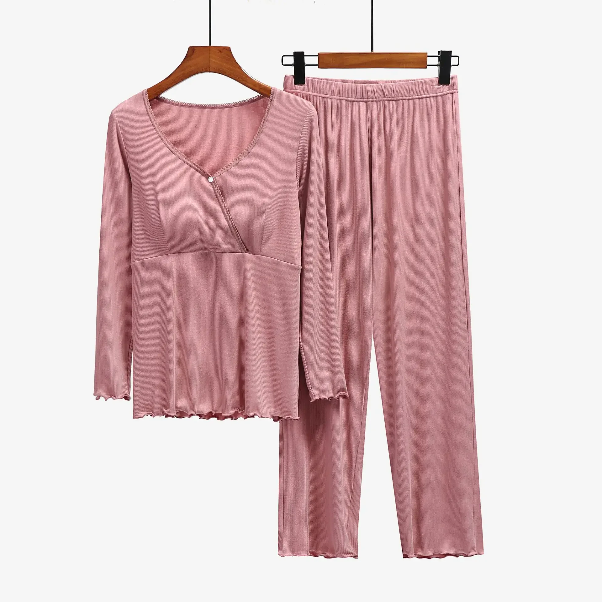 Maternity Nursing Sleepwear Breastfeeding Nightwear for Pregnant Women Pregnancy Breast Feeding Pajamas Suits Maternity Clothes cotton pajama set,breastfeeding nightgown,maternity nightgown set
