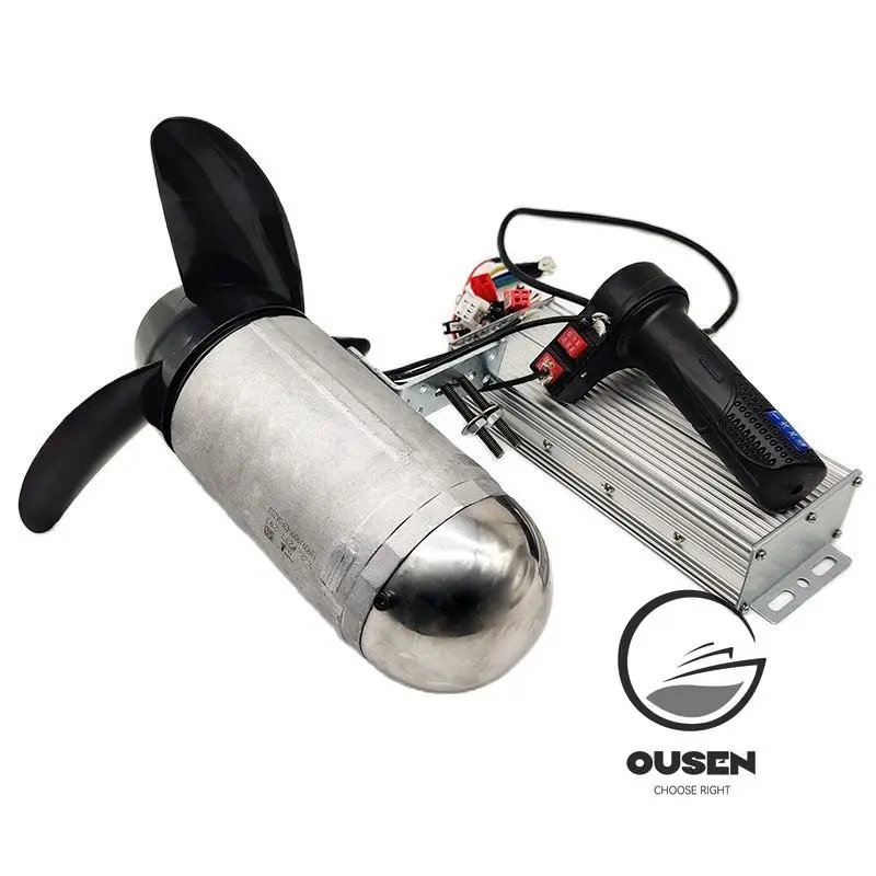 12v 24v 48v 1000w Brushless Underwater Propeller + Controller Propeller
