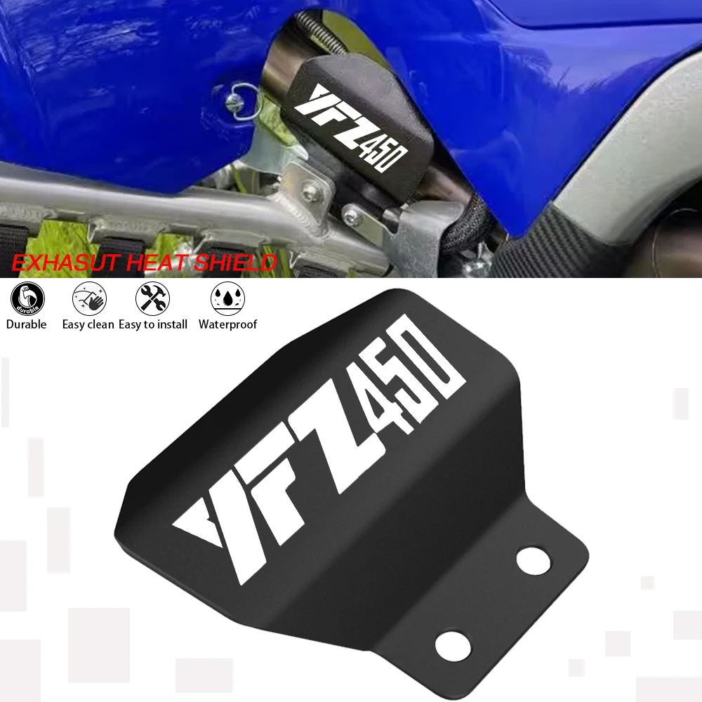 

2024 Exhaust Pipe Protective Cover For Yamaha YFZ450R YFZ 450R YFZ450 SE 2014-2018 2019 2020 2021 2022 2023 Exhasut Heat Shield