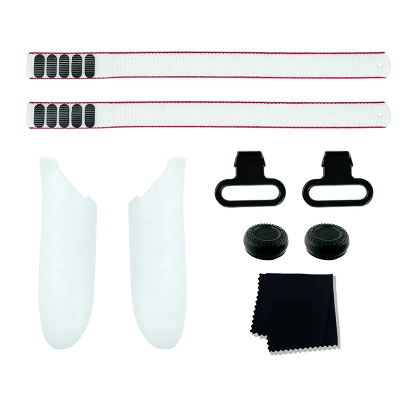 

For Meta Quest3 Hand Strap Anti-Fall And Anti-Slip Metal Ring Buckle Joystick Cap Hand Strap Parts Accessories
