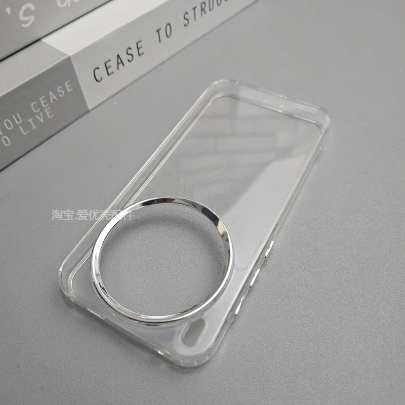 New Simple Transparent Frosted Anti-Drop TPU Shockproof Case