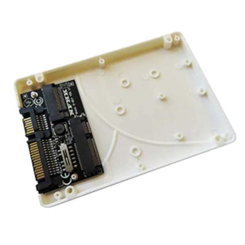 Fdit adaptateur M.2 PCIE Carte adaptateur M.2 NGFF SSD vers MSATA