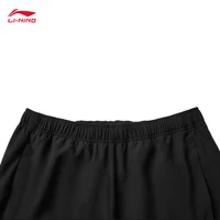 LI-NING – short de sport réfléchissant pour hommes, série de course professionnelle, séchage rapide, Cool, AKSV089 5