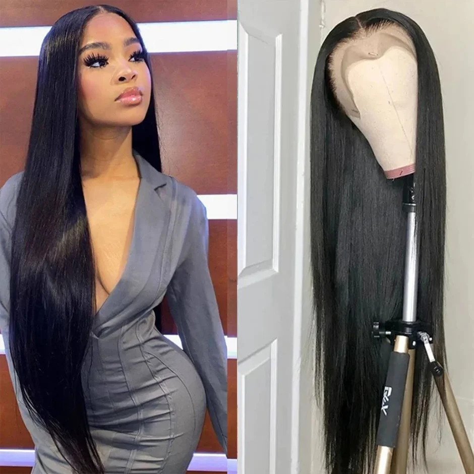Lace Front Wig, Human Hair Wigs, 360 Lace Wig-Bone Straight 13x4 13x6 Lace Front Human Hair Wigs for Women