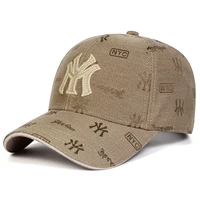 Casquette de Baseball unisexe avec lettres brodées, chapeaux décontractés réglables pour l'extérieur, protection solaire, casquette de sport, printemps et automne 5