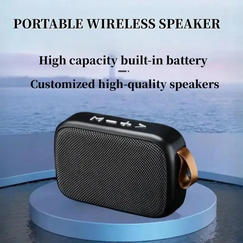 Portable Wireless Soundbar with 500mAh Battery, Bluetooth 5.0, HIFI Sound, Outdoor & Indoor Sports Speakers, Customizable High-Quality Audio 1