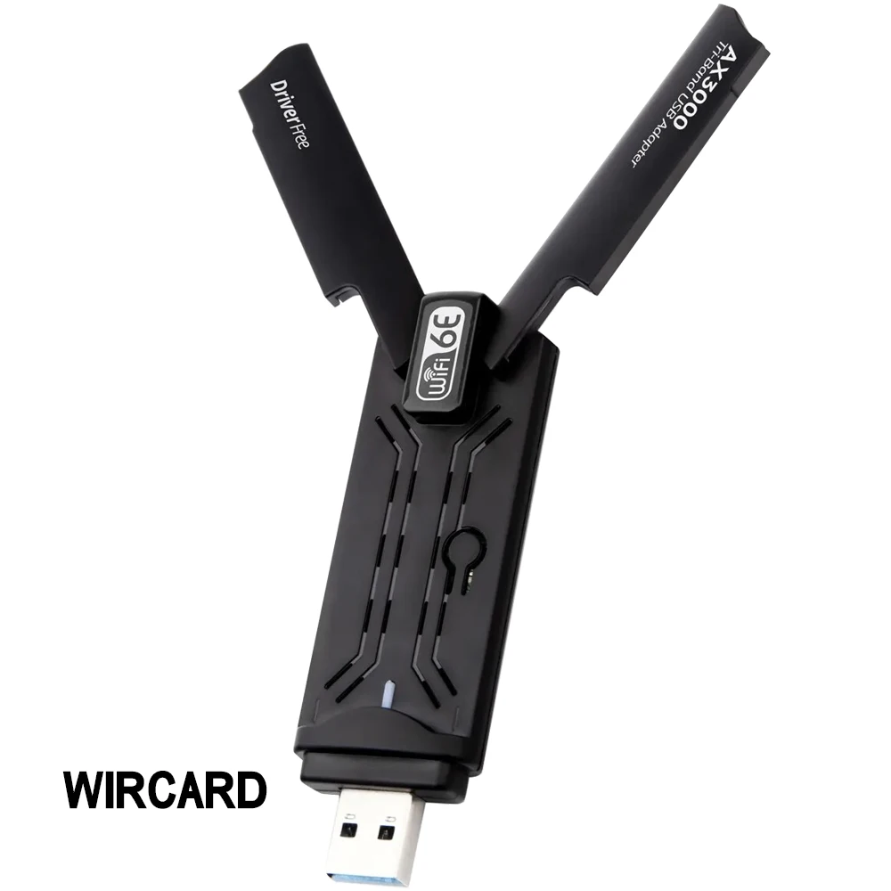 Adaptateur WiFi WiFi6E USB 3.0 AX3000 Leicrer and 2.4G/5G/6GHz, carte  réseau sans fil, dongle récepteur Wlan pour Win10/11, pilote gratuit -  AliExpress