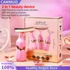 3 In 1 Face Massager Neck Facial Eye Massage Introducer Microcurrent Skin Rejuvenation Anti Aging Beauty Device Beauty Tools 1