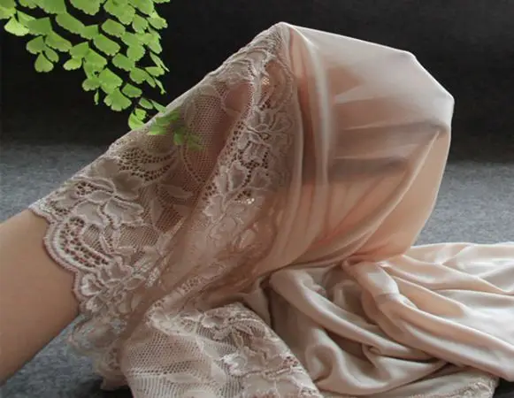 Knitted Silk Lace Full Slip Spaghetti Strap Thin Plus Size Slim Underskirt for Dress Combination Bottom Petticoat Nightgown
