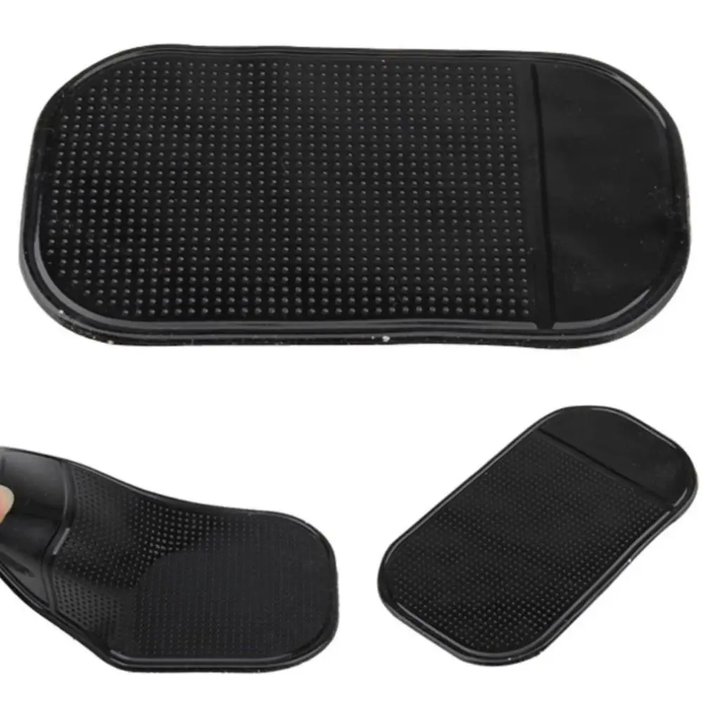 Car Dashboard Anti Slip Sticky Mat Silicone Anti-Slip Pad Non-Slip Dashboard Phone Mount Universal Interior Accessories