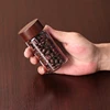 1Pcs 15/20/30ML Coffee Bean Glass Tube With Wood Tool Bottled Tubes Grain Storage Wooden Sealed Airtight Canisters 2