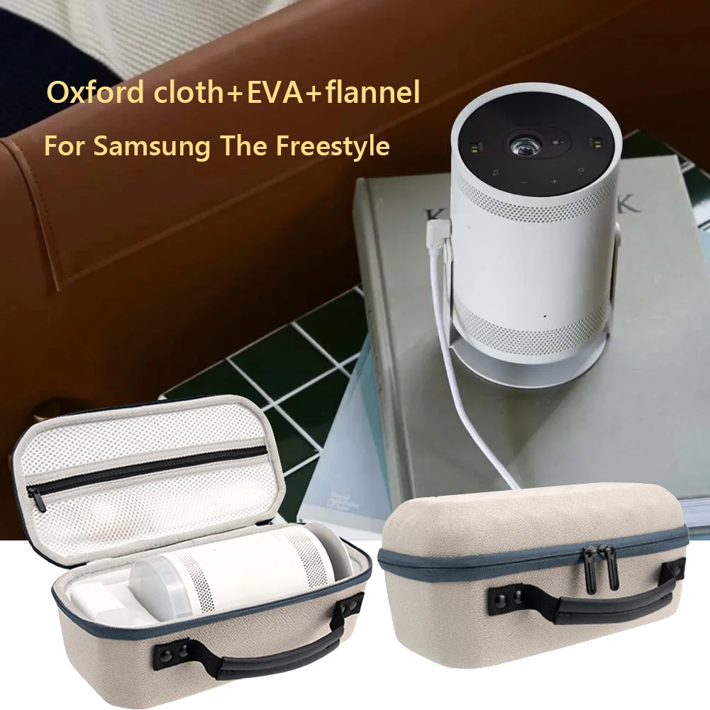 Portable Carrying Case for Samsung The Freestyle Multifunctional Zipper