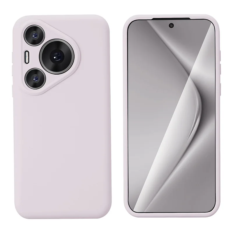 Shockproof Soft Liquid Silicone Case with Skin Fleece and Precise Cutouts