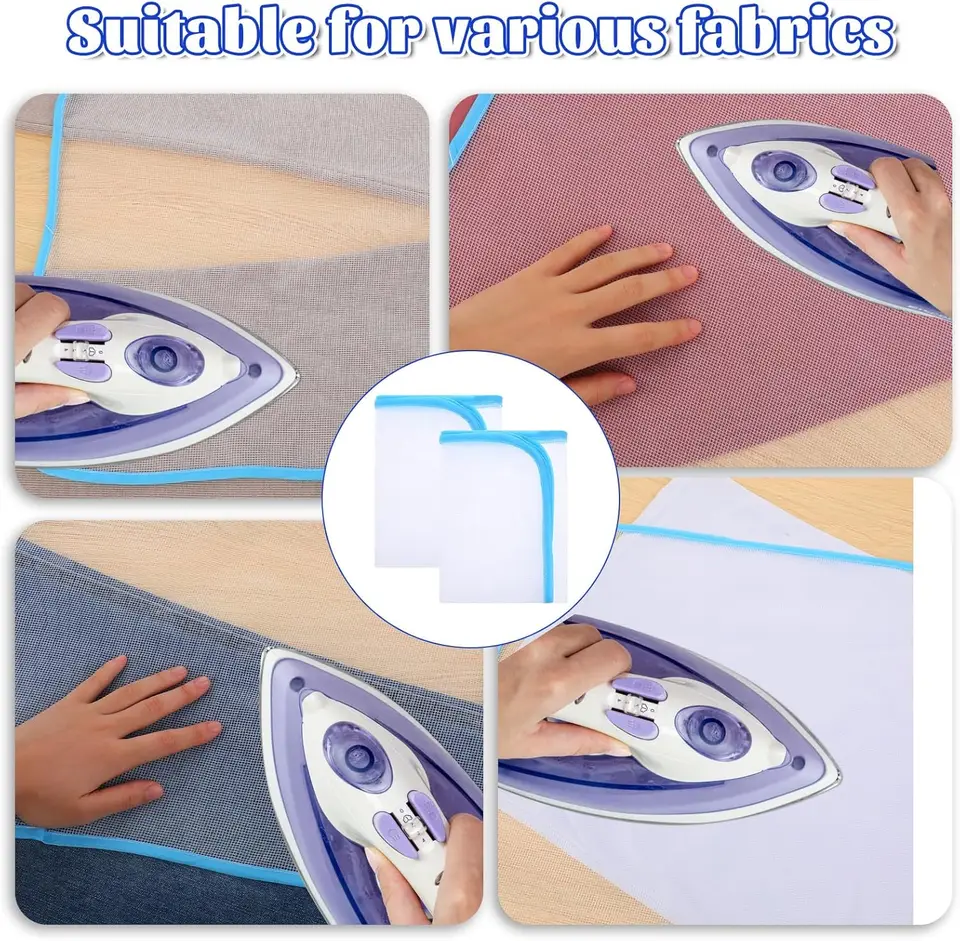 2PCS Heat Protective Ironing Cloth Protective Ironing Mattress Mesh Pressing Pad - View #5