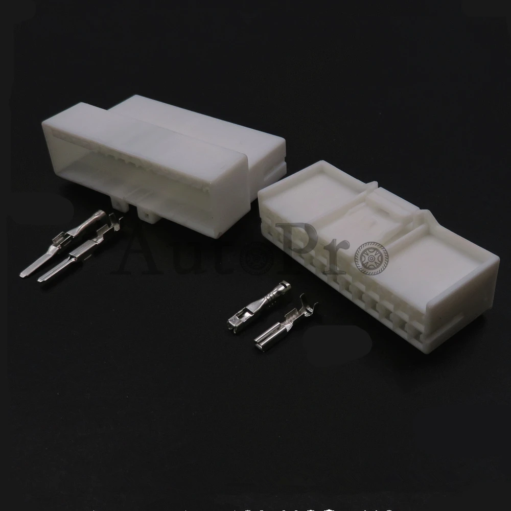 

1 Set 26 Hole Auto Replacement Plug Parts Automobile Connector 936133-1 Car Plastic Housing Wiring Terminal Socket 936098-1