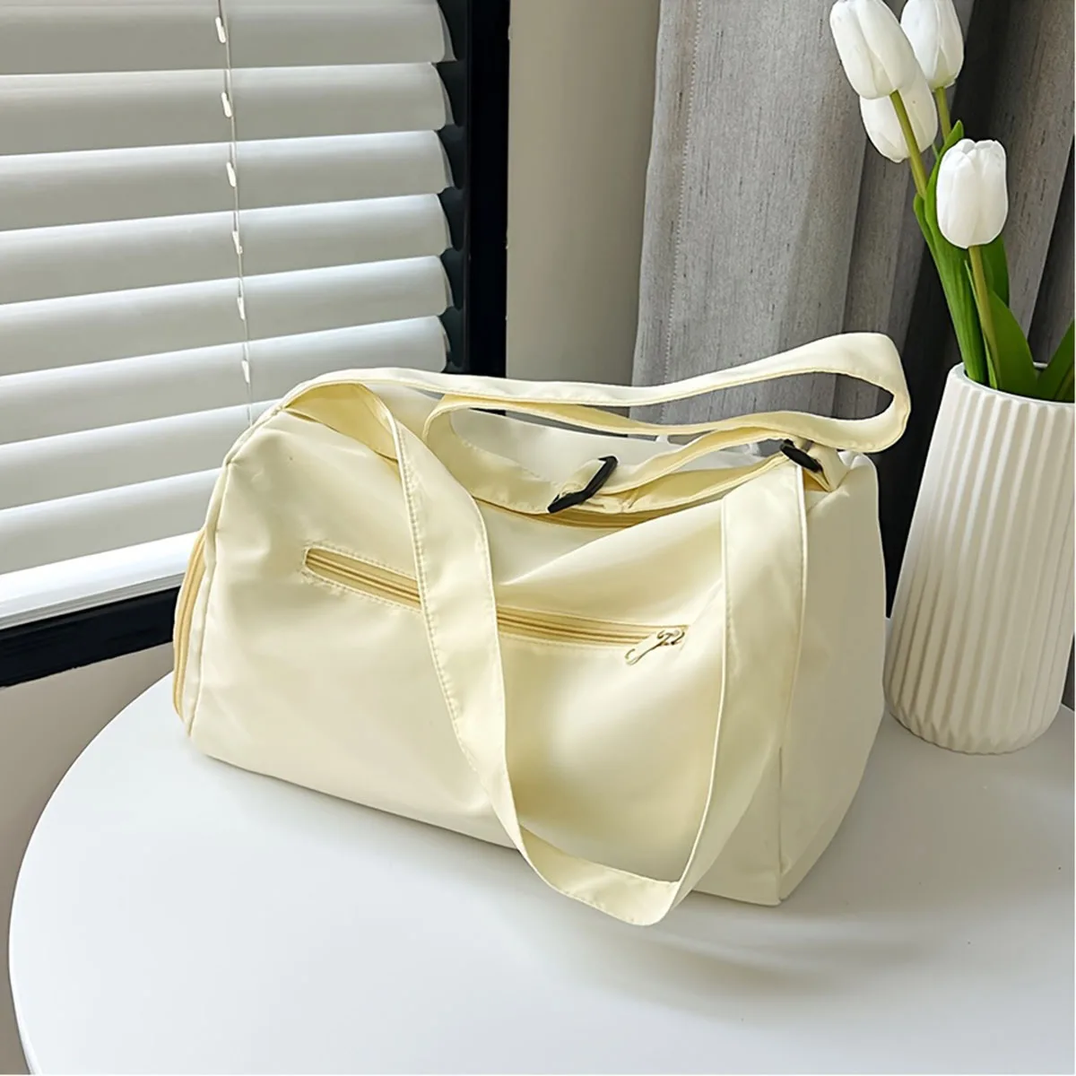 Sac de sport yoga fitness, sac à dos de rangement, sac de voyage léger de grande capacité de couleur unie, transfrontalier - AliExpress