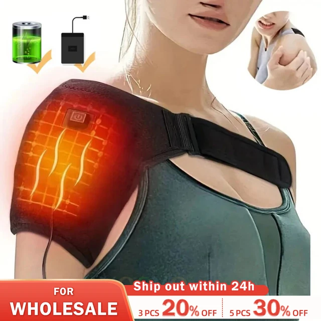 Electric Heating Heated Shoulder Brace Wrap Shoulder Massage