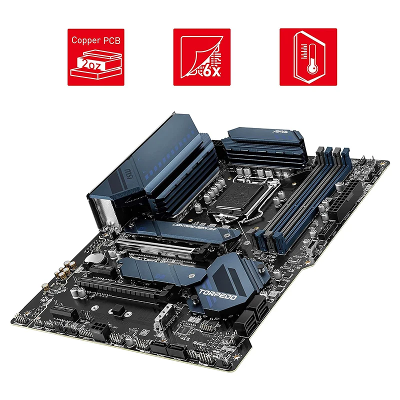 MSI MAG Z590 TORPEDO ゲーミングマザーボード ATX - 第11世代