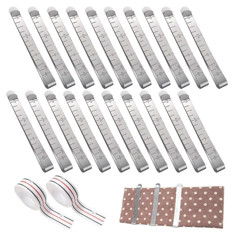 

20 шт., зажимы для шитья с плоской основой