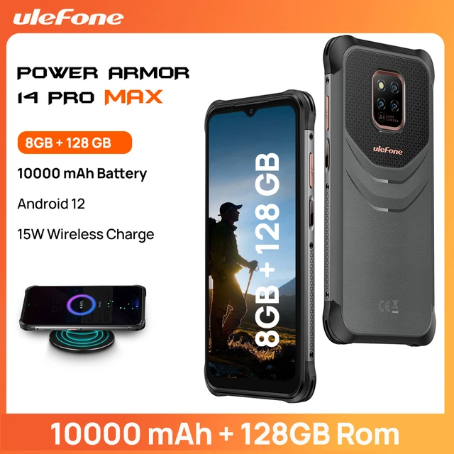 Smartphone ULEFONE Armor 12 5G (6.52'' - 8 GB - 128 GB - Negro)