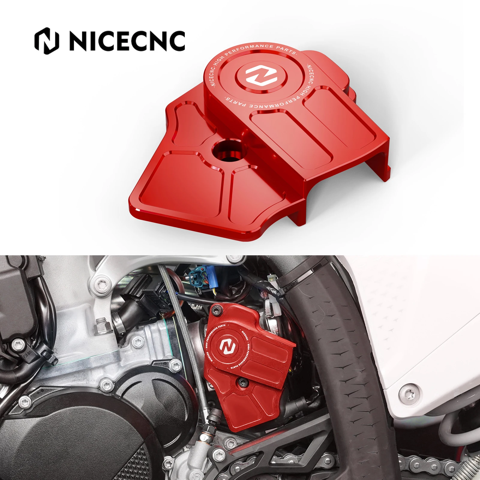 

Защита корпуса дроссельной заслонки для 2024 GasGas EC300 EC250 MC250 EX250 EX300 EC EX MC 250 300 KTM EXC 300 EXC250 Husqvarna TE300 TE250 TPS