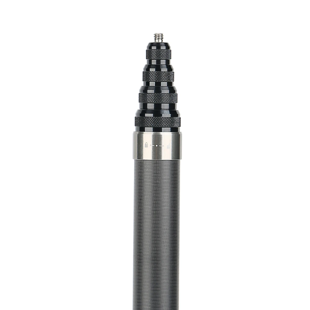 Insta360 X5용 투명 셀카봉 카본 투명 셀카봉 확장형 액션 카메라 범용 마운트