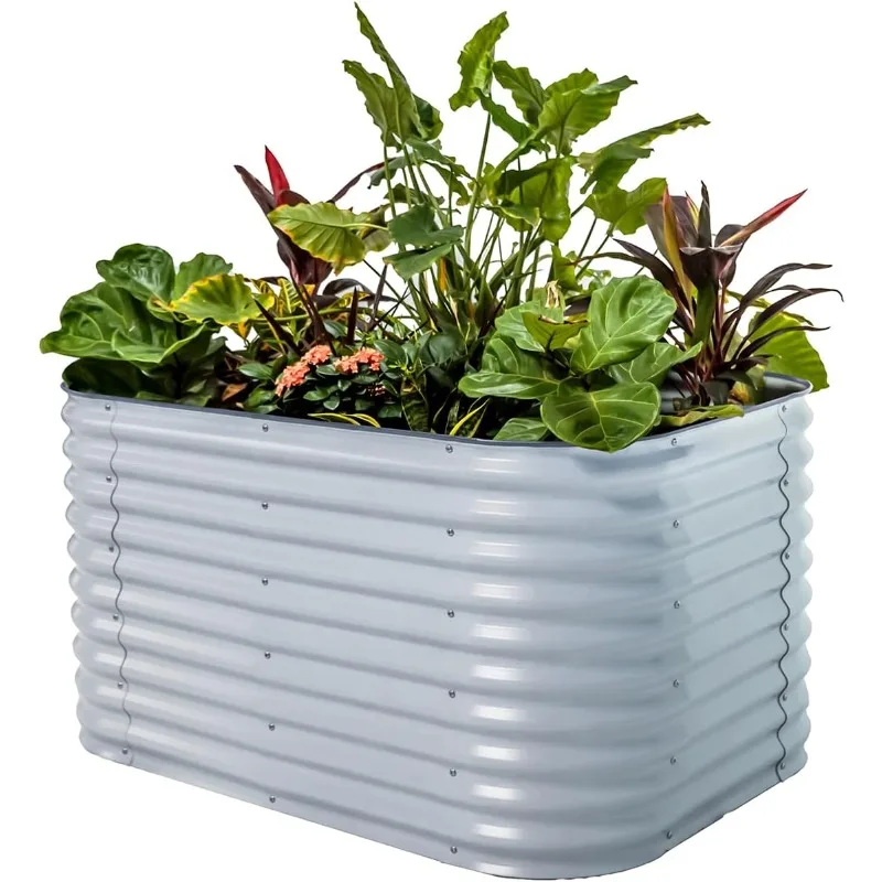 

Modular Raised Planter Box for Vegetables Flowers Fruits
