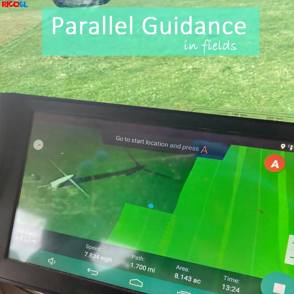 Cheap 9 inch Android OS Agri Guidance System Equipment Best Farm Tractor GPS in Agriculture