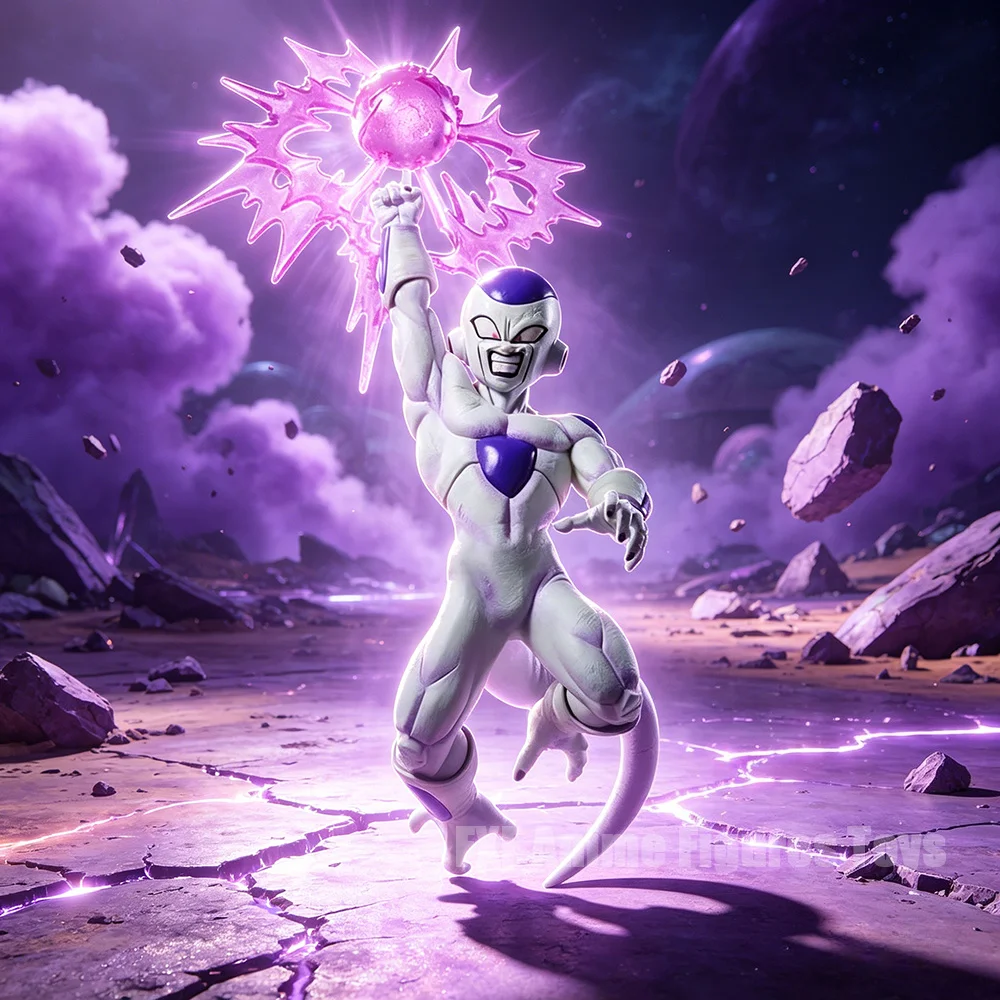 26cm/10,23 Zoll Anime Dragon Ball Figur Frieza Actionfiguren PVC-Statue Ornament Sammlermodell Spielzeug Geschenke