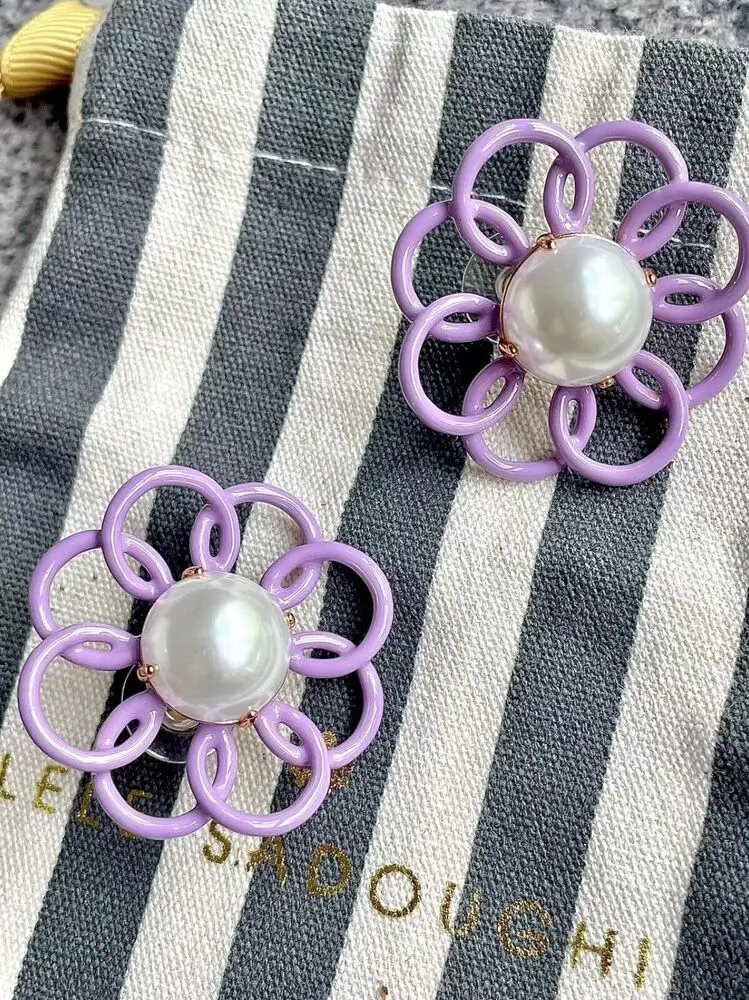 

Lele Sadoughi Marigold Button Earrings