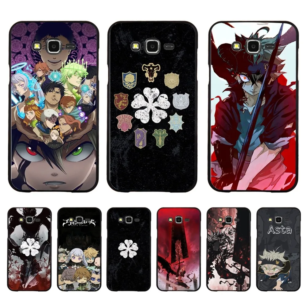 

Black Clover Ainme Phone Case For Samsung J 7 plus 7core J7 neo J6 plus prime J6 J4 J5 Mobile Cover