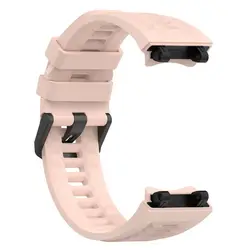 Premium Silicone Watch Band - Durable Replacement Wristband (Pink)