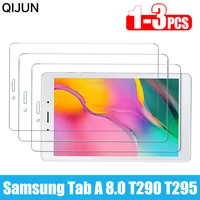 3Pcs Tempered Glass Protective Film For 2019 Samsung Galaxy Tab A 8.0 SM-T290 SM-T295 T297 Screen Protector Glass Protection 1