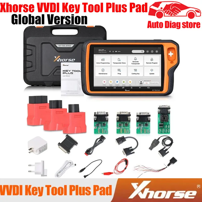 

Xhorse VVDI Key Tool Plus Pad Full Configuration Advance with Practical Instruction 1&2 Books ECU Programming XP005 VVDI MAX PRO