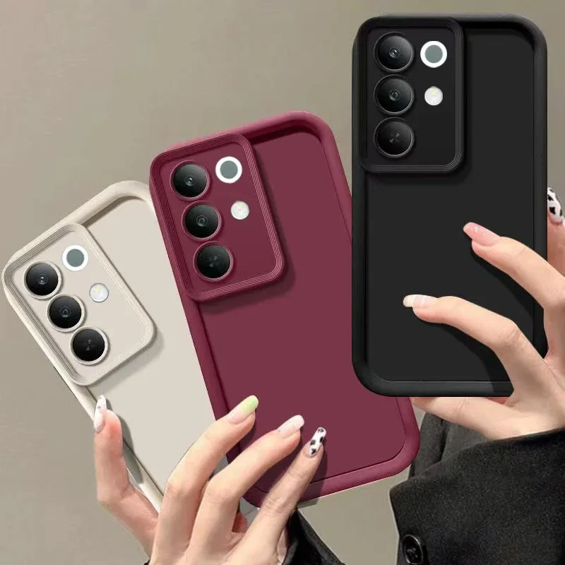 Luxury Matte Soft Cover Case with Anti-Fall Protection