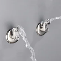 ชุดวาล์วปรับมุมได้สแตนเลส 2 ชิ้น/ชุด อะแดปเตอร์เปลี่ยนก๊อกน้ำฝักบัวแบบติดผนัง อุปกรณ์เสริมในห้องน้ำ 1