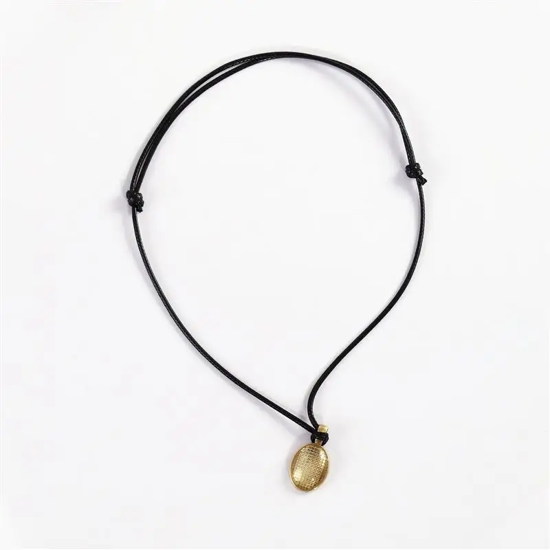 10/50pcs Black Genuine Leather Cord Neclace Sliding Knot Adjustable Long  Choker Necklaces for DIY Necklace Jewelry