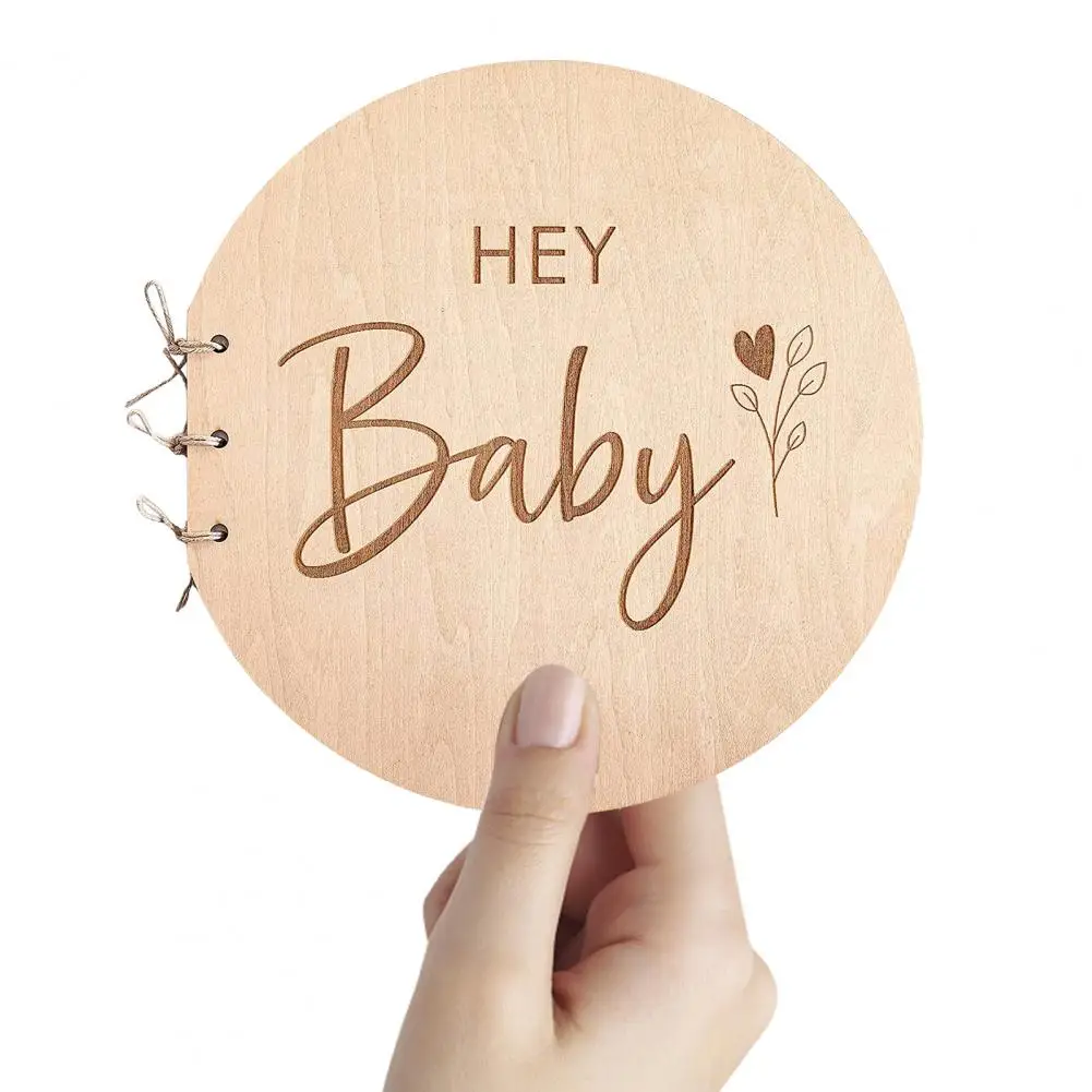 

Pregnancy Guest Book Unique Wooden Baby Shower Guest Books Cherish Memories Advice from Guests for Mom Baby Party for Girls