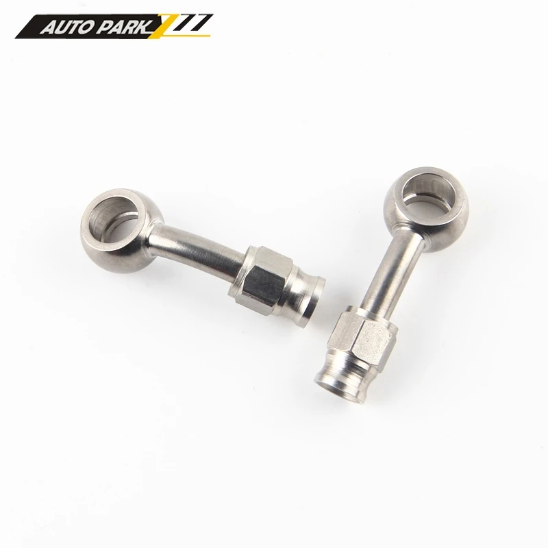 AN3 Motorcycle Hydraulic Brake Oil Hose Line Banjo Fitting m10x1 stainless Steel 10mm brake oil connector