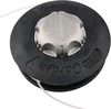 Aluminum Universal Bump Feed Line Trimmer Head Thread Size M10x1.25 Left Hand Lawn Mower Grass Cutter Garden Tool Accessories 6