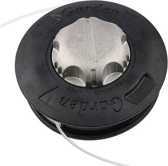Aluminum Universal Bump Feed Line Trimmer Head Thread Size M10x1.25 Left Hand Lawn Mower Grass Cutter Garden Tool Accessories 6