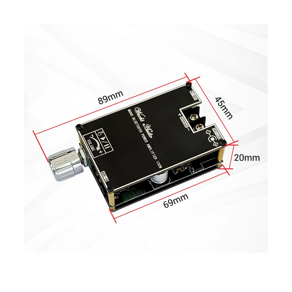 

Монопанель 100 Вт с функцией TWS Box, стерео аудио модуль TPA3116D2 BT5.1