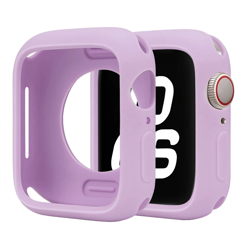 Premium Silicone Protective Case for Smartwatch - Durable Bumper Cover & Accessory Shield