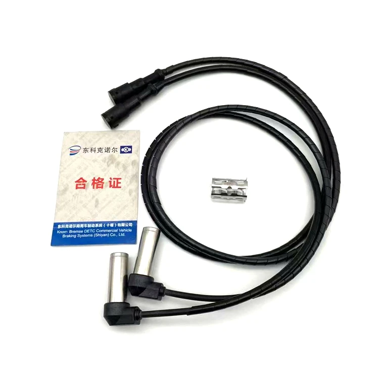 

Original Freight Car Dongfeng Knorr Heavy Truck High Resistance 1800 Ω 1 Meter Elbow ABS Sensor Probe