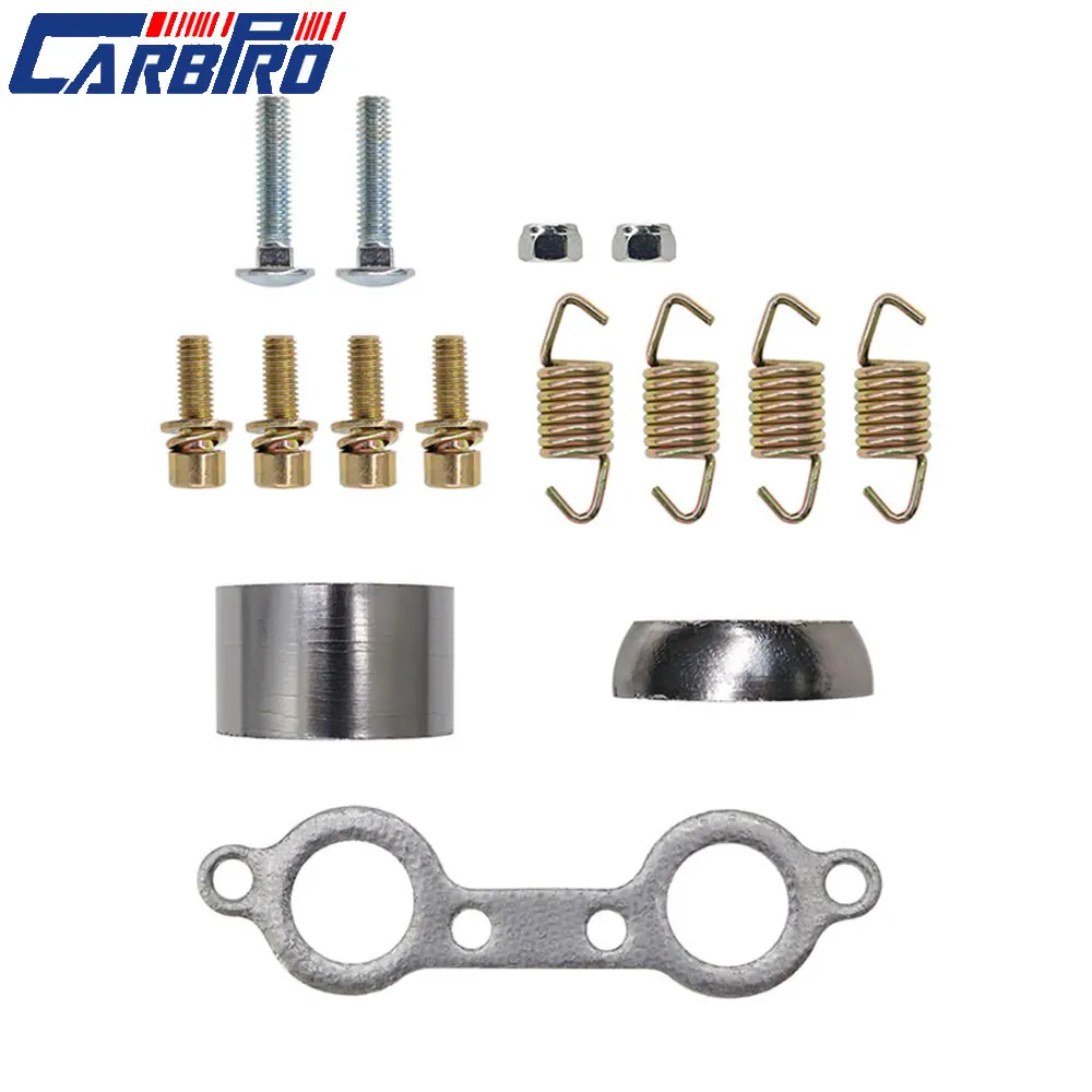 Exhaust Muffler & Gasket Kit For Polaris RZR 800 / S 800 / 4 800 (2008-2012) - Black, Bolt-On 4 thumbnail image